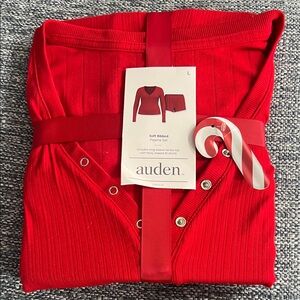 Auden Red Pajama Set